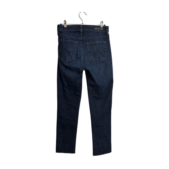 AG Adriano Goldschmied Jeans Womens 26 Dark Wash Mari High Rise Slim Straight - Picture 2 of 9